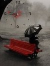 Alone clock